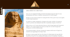 Desktop Screenshot of chirostocairo.com