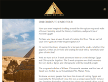 Tablet Screenshot of chirostocairo.com